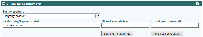 SökningMTPRegabonnemang