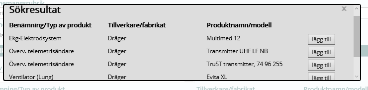 Sökresultat